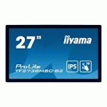 IIYAMA PROLITE TF2738MSC-B2 ÉCRAN PLAT DE PC 68,6 CM (27") 1920 X 1080 PIXELS FULL HD LED ÉCRAN TACTILE MULTI-UTILISATEUR NOIR