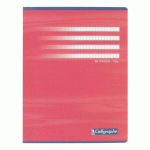 LOT DE 5 - CAHIER PIQUÉ CALLIGRAPHE 17 X 22 CM PETITS CARREAUX 96 PAGES