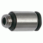 RACCORD INSTANTANÉ PIQUAGE DROIT À 6 PANS - Ø6 MM - MÂLE M5X0,8 MM PARKER LEGRIS
