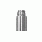 RÉHAUSSE POUR BÉQUILLE - 28 MM - POUR EXTENSION DE BÉQUILLE SUR ROSACE - INOX SATINÉ KARCHER DESIGN
