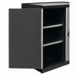 SUPPORT OUTILLAGES PORTES D'ARMOIRE BASSE L 500 X HT 1000 ANTHRACITE - ANJOU TOLERIE
