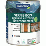 VERNIS BOIS INT/EXT ENVIRONNEMENT - INCOLORE SATINÉ - 2,5L BLANCHON