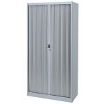 ARMOIRE MÉTAL CLASSTOUT COLOR - A RIDEAUX - L. 90 X H. 180  CM - CORPS ALUMINIUM  - RIDEAUX ALUMINIUM