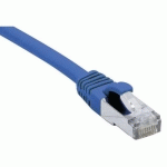 CORDON RJ45 CATÉGORIE 6A F/UTP LSOH SNAGLESS BLEU - 15 M