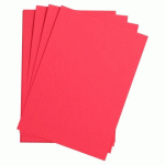 LOT DE 5 - ETIVAL COLOR PAQUET 5F A4 160G - FUCHSIA
