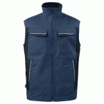 PROJOB 5706 BODYWARMER MULTIPOCHES PRIO MARINE - TAILLE L