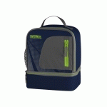 SAC ISOTHERME LUNCH BAG DUAL COMPARTIMENT BLEU - THERMOS - RADIANCE