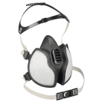 3M DEMI-MASQUE RESPIRATOIRE JETABLE  4000  - BLANC