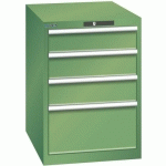 ARMOIRE VERT 564X725X850 AVEC 4 TIR. 75KG _ 78.525.030 - LISTA