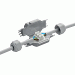 BOÎTE DE JONCTION 3 CÂBLES 3 X 2,5 MM² DIAM 8-13 MM - IP68 - FRED RAYTECH