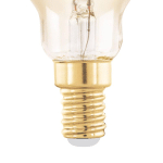 EGLO AMPOULE LED E14 4W P45 2.000K FILAMENT AMBRE À INTENSITÉ VARIABLE