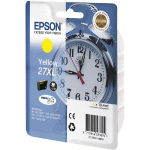 EPSON 27XL 'RÉVEIL' CARTOUCHE D'ENCRE ORIGINALE GRANDE CAPACITÉ DURABRITE ULTRA (C13T27144012) - JAUNE