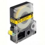 EPSON CASSETTE POUR LW-300/400/900P - LC4YBP9 COULEUR PASTEL NOIR SUR JAUNE 12/9 C53S625403