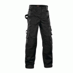 PANTALON DE TRAVAIL ARTISAN NOIR TAILLE 46L - BLAKLADER