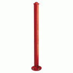 POTELET INCLINABLE AMORTICHOC AGORA - ZINC ROUGE FONCÉ 3004 - PROCITY