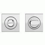 ROSACE 3 PIÈCES CARRÉE EN INOX POLI - SÉRIE EZ1340 - CONDAMNATION KARCHER DESIGN