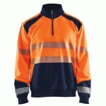 SWEAT COL CAMIONNEUR HAUTE-VISIBILITÉ TAILLE XL - BLAKLADER