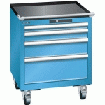 ARMOIRE BLEU CLAIR 564X572X723 AVEC 4 TIR. 75KG _ 78.489.010 - LISTA