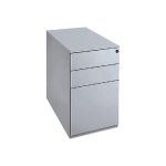 CAISSON HAUTEUR BUREAU UNIVERSAL  - ALUMINIUM - 80 CM