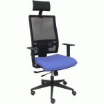 CHAISE DE BUREAU HORNA ACCOUDOIRS RÈGLABLES - BLEU CLAIR - PIQUERAS Y CRESPO