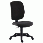 CHAISE DE BUREAU KAOLA DOSSIER HAUT COLORIS NOIR - MANUTAN COLLECTIVITÉS