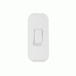INTERRUPTEUR À BASCULE 2 A 250 V COUPURE BIPOLAIRE À TOUCHE DE COULEUR BLANC - LEGRAND - 040192