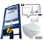 BÂTI-SUPPORT EN APPLIQUE SANS JEU DE PIEDS AUTOPORTANT - GEBERIT - PROMO2