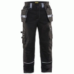 PANTALON ARTISAN RETARDANT FLAMME NOIR/GRIS TAILLE 44 - BLAKLADER