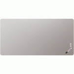 TABLEAU EN VERRE MAT 100X200CM - WARM GREY - COIN ARRONDI - LEGAMASTER