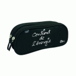 QUO VADIS - TROUSSE SCOLAIRE - RECTANGLE - BEN - TOILE (POLYESTER) - 2 COMPARTIMENT(S) -  PAR 8 - LOT DE 8