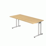BUREAU FIXE 180 CM SÉRIE N ÉRABLE - HAMMERBACHER