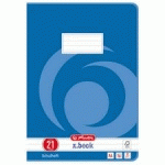 CAHIER X.BOOK, A4, LINÉATURE 37 / LIGNÉ - LOT DE 20