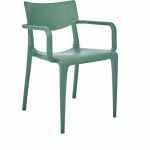 FAUTEUIL JARDIN EMPILABLE VERT TOWN - EZPELETA