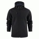 JAMES HARVEST MYERS VESTE SOFTSHELL HOMMES NOIR - TAILLE S