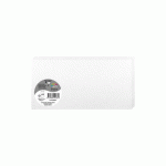 PAQUET DE 25 CARTES PLIÉES POLLEN 106X213MM 210G/M² - BLANC IRISÉ