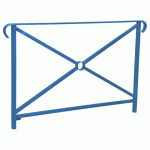 BARRIÈRE HÉRITAGE SIMPLE CROIX 1.50 DOUBLE CROSSE BLEU 5010 - PROCITY