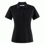 JAMES HARVEST NEPTUNE POLO PIQUE FEMMES NOIR - TAILLE XS
