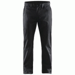 PANTALON DE TRAVAIL CHINO STRETCH 2D NOIR TAILLE 44L - BLAKLADER