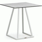 TABLE LINEA DINNERBLANC70X70X74CM COMPACT CONCRETE - FLEXFURN