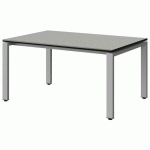 TABLE MALIBU 120X80 T3 SOUDÉ ST ISOS GRIS 1400/NO GRIS 9006