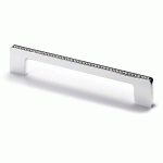 LOT DE 4 POIGNÉES DE MEUBLE OPERA CHROMÉ BRILLANT DELUXE - 232 MM HETTICH
