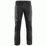 PANTALON DE TRAVAIL SERVICES STRETCH GRIS FONCÉ/NOIR TAILLE 44C - BLAKLADER