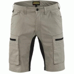 SHORT SERVICES STRETCH BEIGE/NOIR TAILLE 46 - BLAKLADER