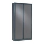 ARMOIRES À RIDEAUX ECO-CONÇUE CLASSIQUES ANTHRACITE H 198 X L100