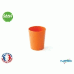 GOBELET UNI 20CL MELAMINE ORANGE