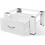 HOMMOO SOCLE POUR MACHINE A LAVER AVEC TIROIR BLANC HDV30384