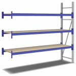 KIT RAYONNAGE SUIVANT 2000X2200X600 MM 3 NIVEAUX 1650 KG - BITO