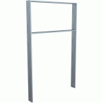 ARCEAU APPUI POUR VÉLOS AVEC TRANSVERSALE - 750MM - SCHAKE