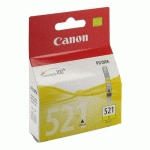 CARTOUCHE ENCRE CANON CLI-521 JAUNE - CARTOUCHE AUTHENTIQUE