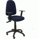 CHAISE DE BUREAU AYNA RÉGLABLE SYNCHRONE BLEU - PIQUERAS Y CRESPO